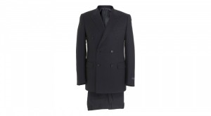 Lanvin Navy Double Breasted Two-Piece Suit