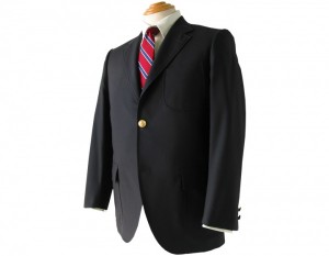 One Button Navy Blazer by Van Jacket Spring / Summer 2011
