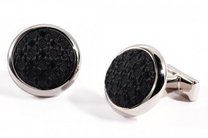 Thomas Pink ‘Class Button’ Silk Cufflinks