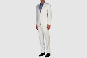 Tom Ford White Cotton Suit