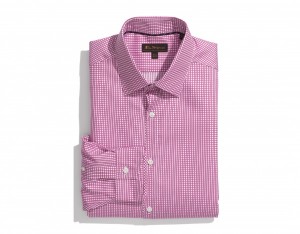 Ben Sherman Trim Fit Red Check Dress Shirt