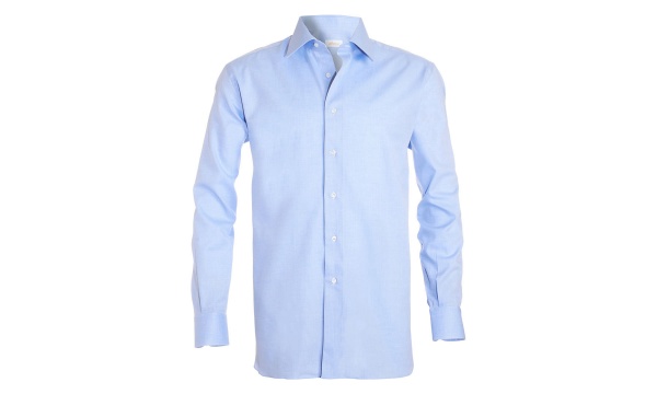 Brioni Yemen Blue Dress Shirt