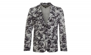 Comme des Garçons Homme Plus Skull Blazer in Grey