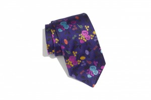 Duchamp ‘Orchard Garden’ Woven Silk Tie