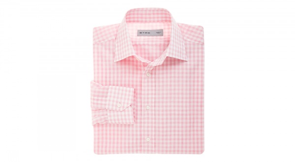Etro Pink Gingham Shirt