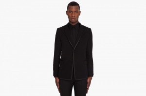 Givenchy Side Cut Black Blazer