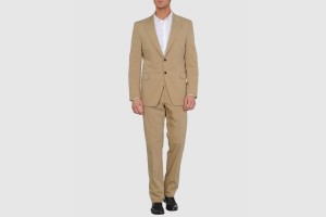 Prada Beige Cotton Suit