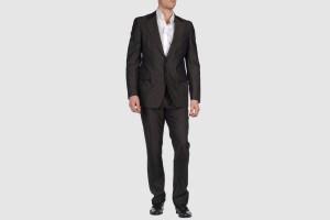 Prada Black Cotton Suit