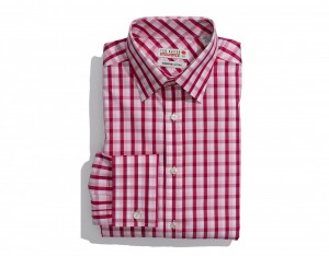 Ted Baker ‘Endurance’ Trim Fit Dress Shirt in Red Check