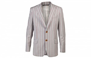 Vivienne Westwood Red & Grey Stripe Suit