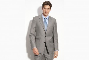 Zaharoff Grey Wool Suit