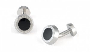 BOSS Black Simony Enamel Cufflinks