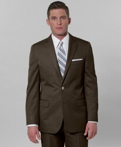 Brooks Brothers Cotton Twill Fitzgerald Fit Suit