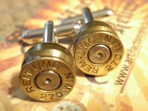 Bullet Shell Cufflinks