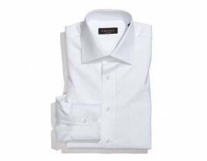 Canali Regular Fit White Dress Shirt