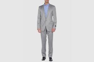 Dolce & Gabbana Grey Wool Suit