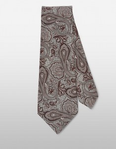 Ermenegildo Zegna Paisley Tie