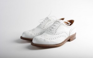 Grenson Stanley White Wing Tip