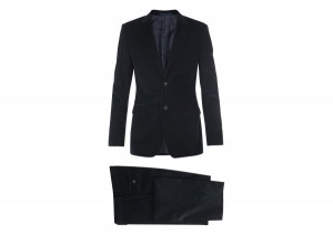 Gucci Fine Corduroy Navy Suit