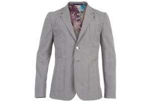 Paul Smith Prince of Wales Cotton Blazer