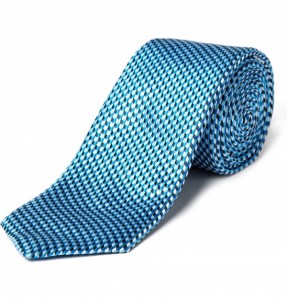 Richard James Chevron Silk Tie