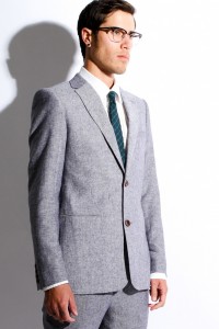 Vanishing Elephant Spur Linen Suit