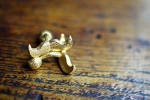 Gotham Smith Mustache Cufflinks
