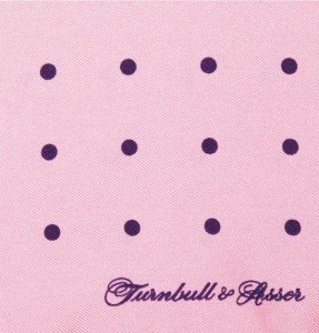 Turnbull & Asser Silk Pocketsquare