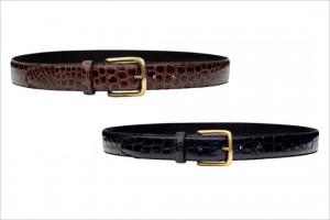 A.P.C. Crocodile Belts