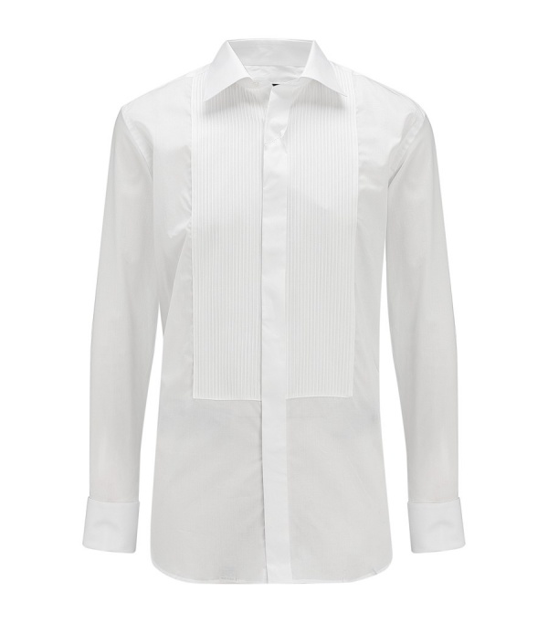 Canali Striped Bib Dress Shirt1