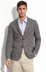 Hugo Boss Black Linen Blazer