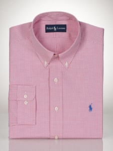 Ralph Lauren Prep Check Shirt – Pink