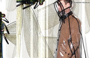 Burberry Prorsum Transparent Raincoat