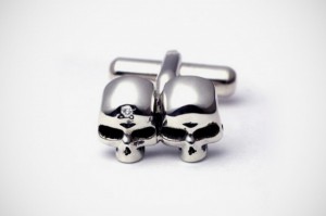 JAM HOME MADE Skull Cufflinks