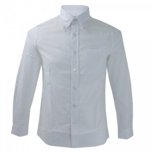 Brutus White Buttondown Dress Shirt