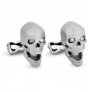 Ralph Lauren Purple Label Skull Cufflinks