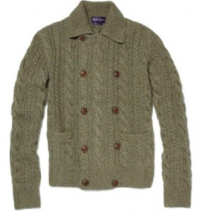 Ralph Lauren Double Breasted Cashmere Cardigan