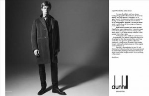 Dunhill Voice Print Campaign for Fall / Winter 2011