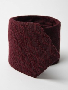 E Tauze Cableknit Tie