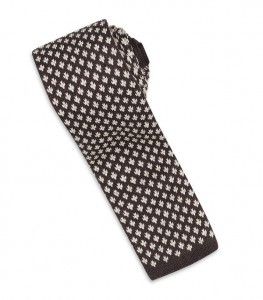 Georgio Armani Brown Wool Tie