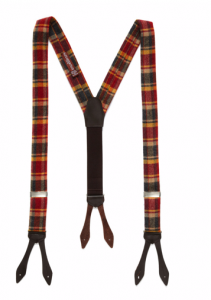 Alexander Olch ‘The New Haven’ Plaid Suspenders