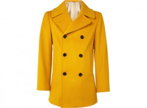 E. Tautz Golden Peacoat