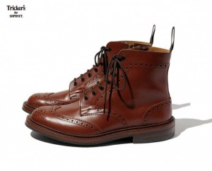 Trickers X Sophnet Wingtip Boots