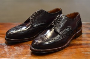 Alden x Leather Soul #8 Short Wing for Style Forum