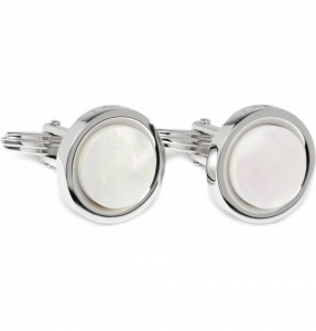Lanvin Mother-of-Pearl Cufflinks