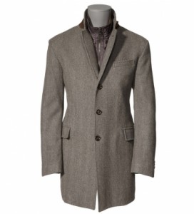 Mabrun Brown Wool Car Coat