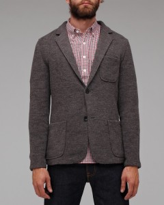 Shades of Grey Two Button Knit Blazer