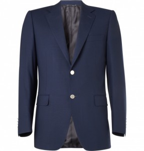 Canali Water-Resistant Wool Jacket