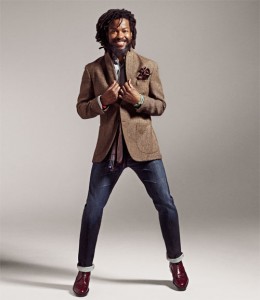 Belvest Unlined Shetland Blazer
