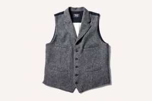 The Rugged Museum Birds Eye Tweed Lapeled Vest